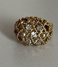 6204- Bague Dôme Or Jaune