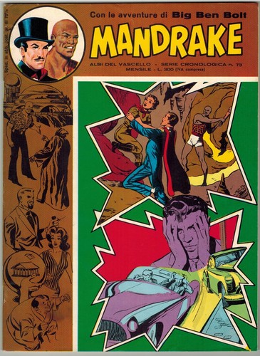 Mandrake vaisseau série - le,