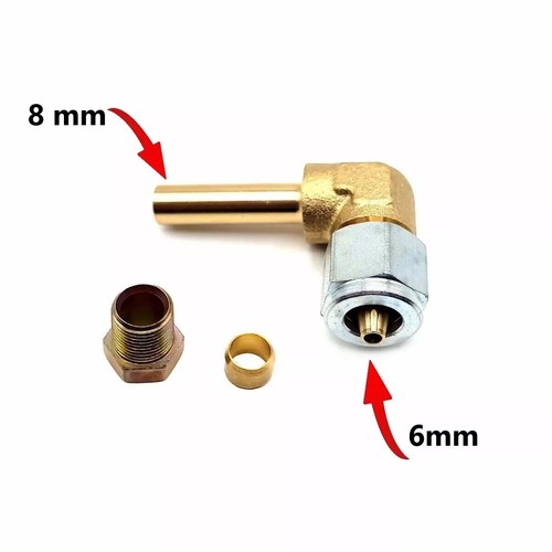 Raccord angle laiton à - en,