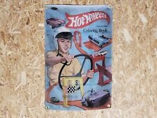 Drapeau "Hotwheels Circuit" Vintage 60x90cm - Idéal Déco Garage Loft ou autre