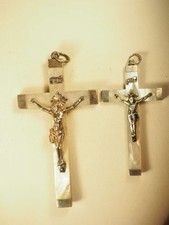 2 CROIX PENDENTIF ANCIEN