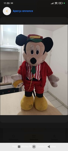 Peluche mickey - peluche,