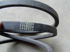 Courroie référence 1770334 d'origine MTD 