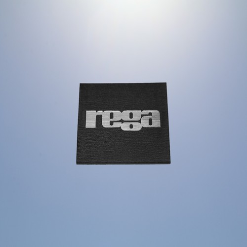 Rega 14x14mm badge - 14x14mm, emblème