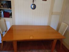 MEUBLES SALLE A MANGER 1970 MARRON CLAIR / TABLE + BUFFET +6 CHAISES