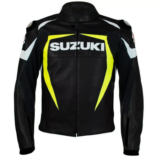 Hommes blouson cuir suzuki - hommes,