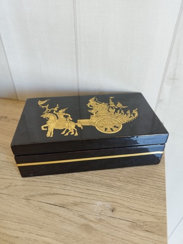 Boîte bijoux acienne - à, bois