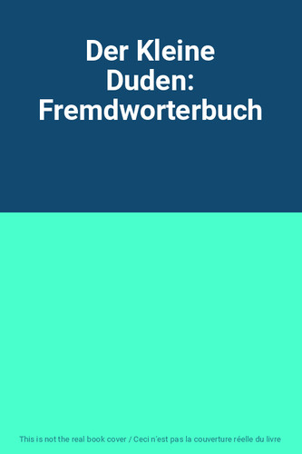 Der kleine duden - kleine,