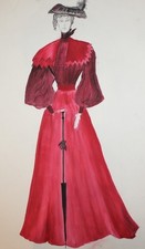 Tableau aquarelle vintage