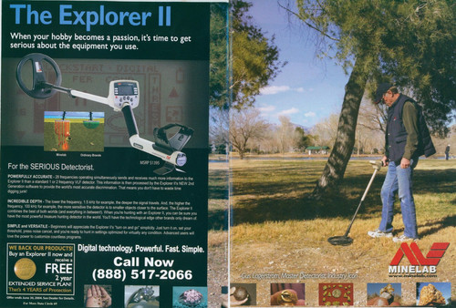 2004 explorer minelab metal - 2004,