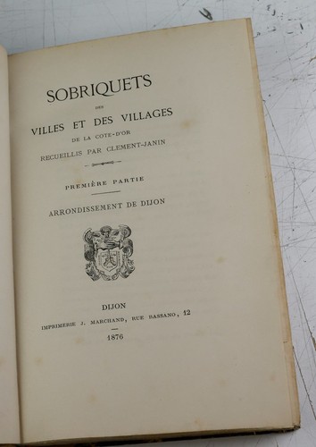 Rare sobriquets des - rare, et