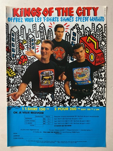 Publicite 1990 tee - publicite,