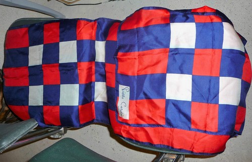 Ancien grand foulard - grand, écharpe