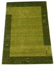 Tapis gabbeh vert 100 laine - tapis,