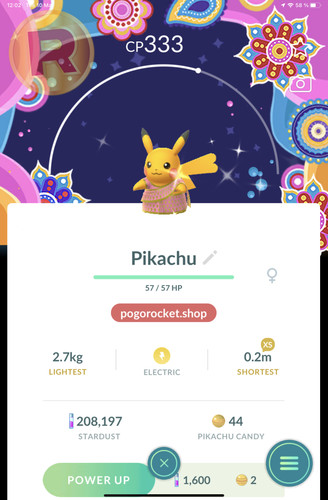 Shiny pikachu saree costume - pikachu,