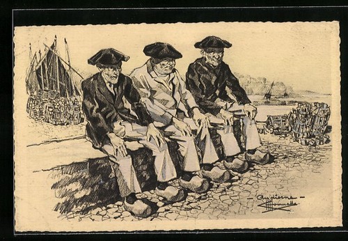 Carte postale artiste - carte,