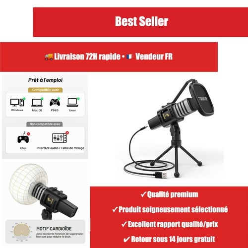 Microphone usb tonor tc30 - microphone,