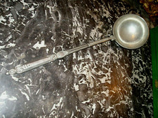 LOUCHE- ART NOUVEAU -ETAIN -  POINCON - SUPERBE PATINE -