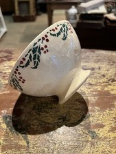 Bol Ancien Hbcm Modèle Houx Terre De Fer Creil Et Montereau 