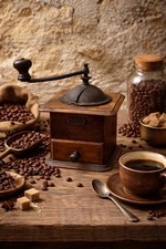 Ancien moulin café - ancien,