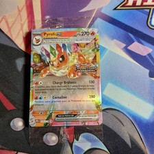 Carte Pokémon Pyroli Ex Stamp Scellée - 014/131 Ev8.5/Évolutions Prismatiques Fr