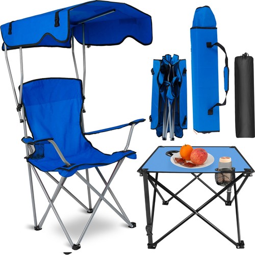 Foldable beach canopy chair - foldable,