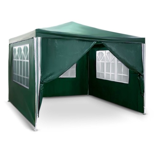 Pavillon jardin vert 3x3m - de,