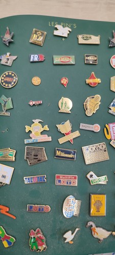 Lot 200 pin avec classeur - lot,