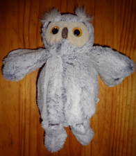 NB/ DOUDOU PELUCHE  CHOUETTE