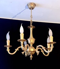 Lustre Louis XV 5L. en bronze