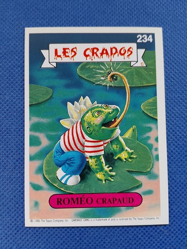 Les crados série carte - crados, 2/carte