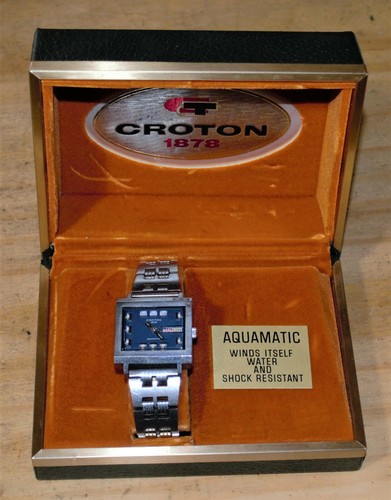 Vintage croton 1878 - vintage, aquamatic