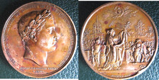 Médaille en Cuivre, Napoléon I Retour Cendres aux Invalides 1830, par Pourrat