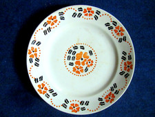 PLAT de SERVICE Faience style