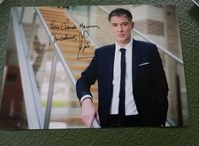 Autographe De Laurent Faure. Secrétaire Partie Socialisme  Photo 13/19 Cm