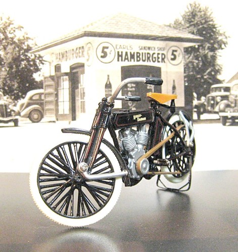 Franklin mint harley - 1/24,