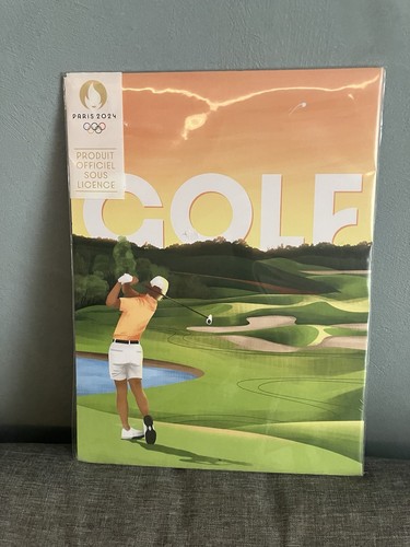 Affiche golf jeux olympiques - golf,