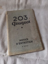 notice conduite entretien