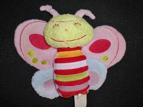 Doudou peluche papillon - doudou,