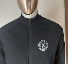 sweat shirt zip noir