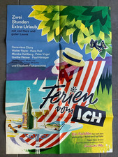 PLAKAT A1 » FERIEN VOM ICH » - 1963 - Grethe WEISER-Paul HÖRBIGER-Peter VOGEL