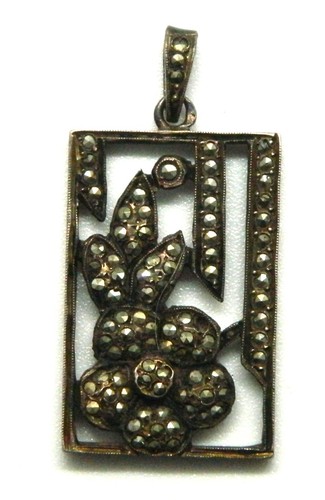 Joli pendentif argent art - en,