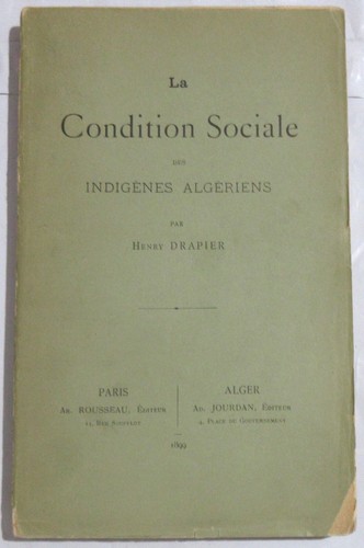 Drapier condition sociale - condition,