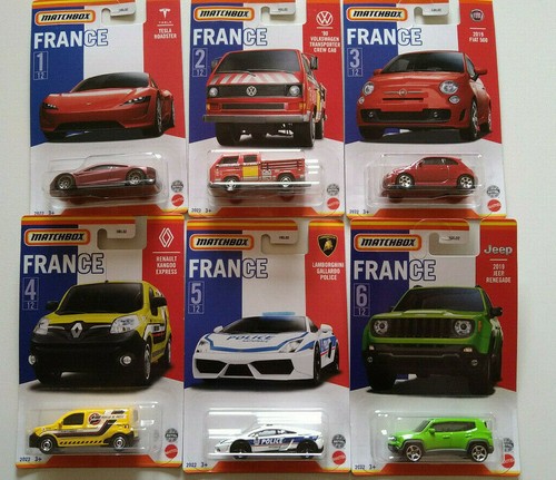 Matchbox série france tesla - série,