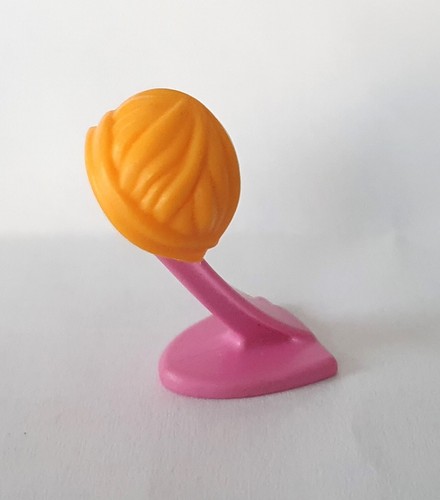 Support rose avec perruque - avec,