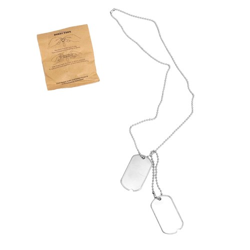 Dog tags ww2 militaria - dog,