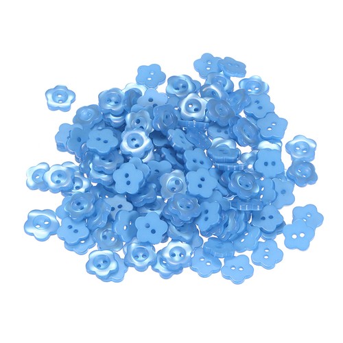 150 boutons étoile résine - , 2