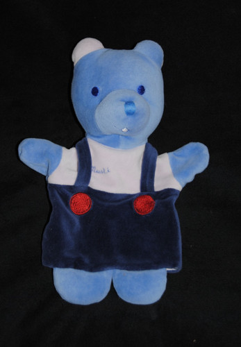 Doudou marionnette ours - 🍀doudou,