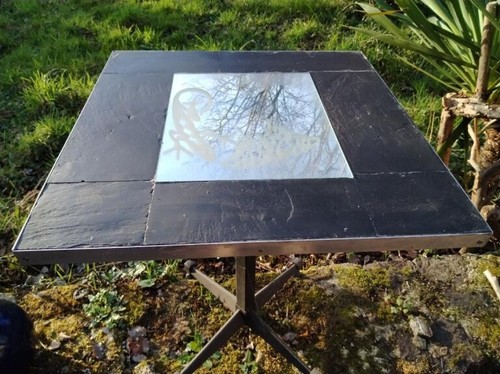Table café revisitée - de,