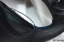 Couvre Volant En Cuir Noir